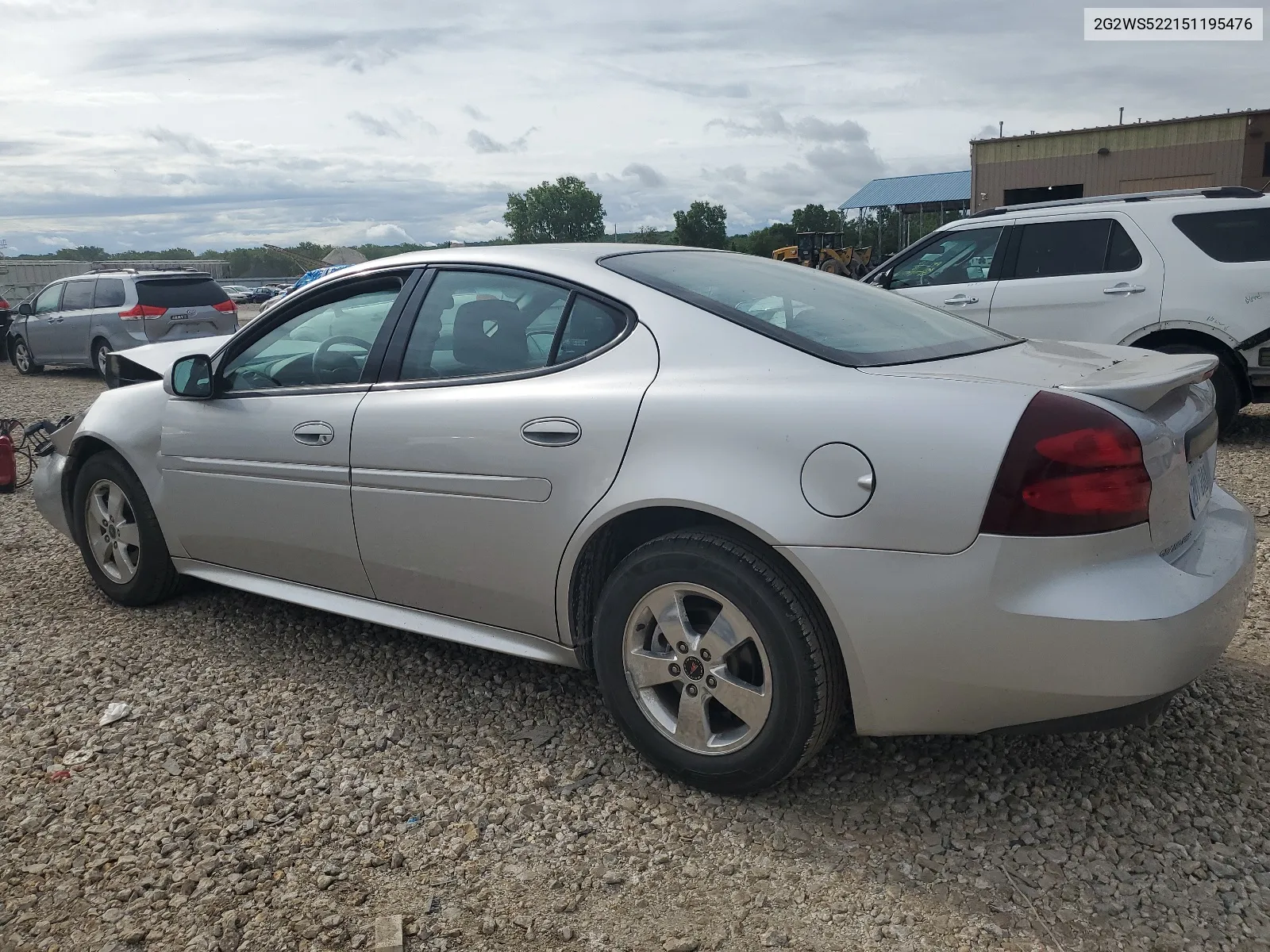 2005 Pontiac Grand Prix Gt VIN: 2G2WS522151195476 Lot: 67630064