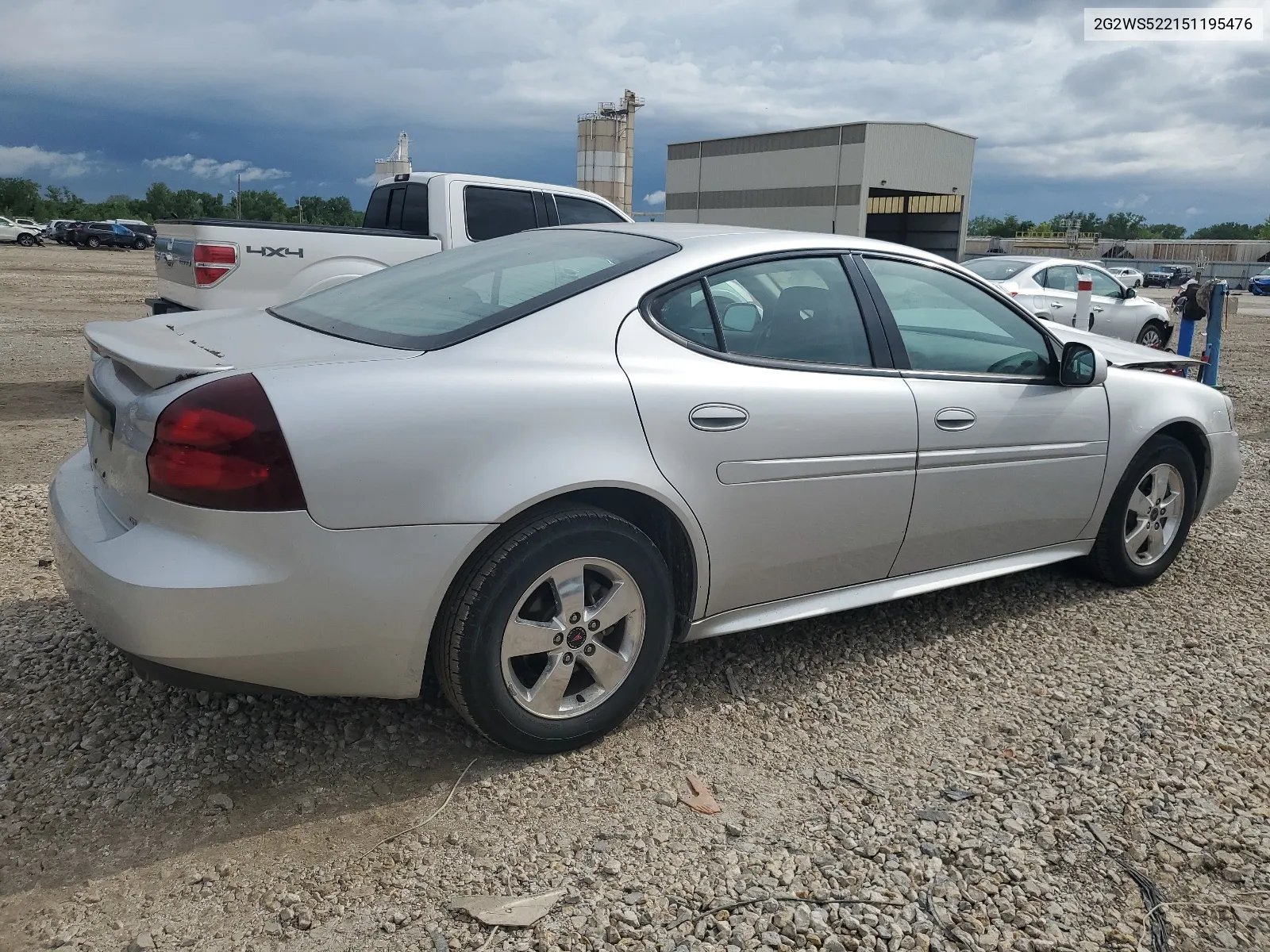 2005 Pontiac Grand Prix Gt VIN: 2G2WS522151195476 Lot: 67630064