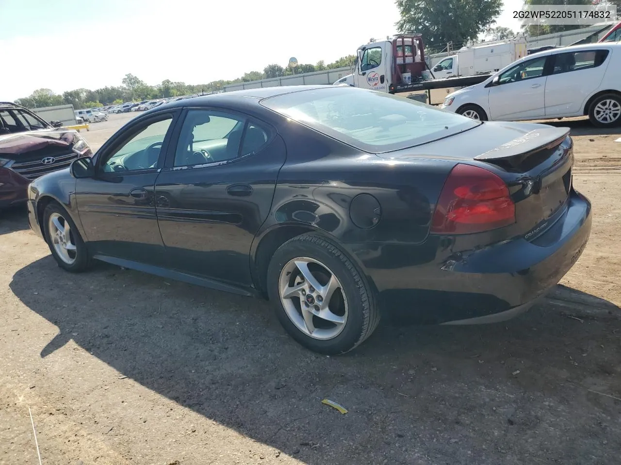 2005 Pontiac Grand Prix VIN: 2G2WP522051174832 Lot: 72215234