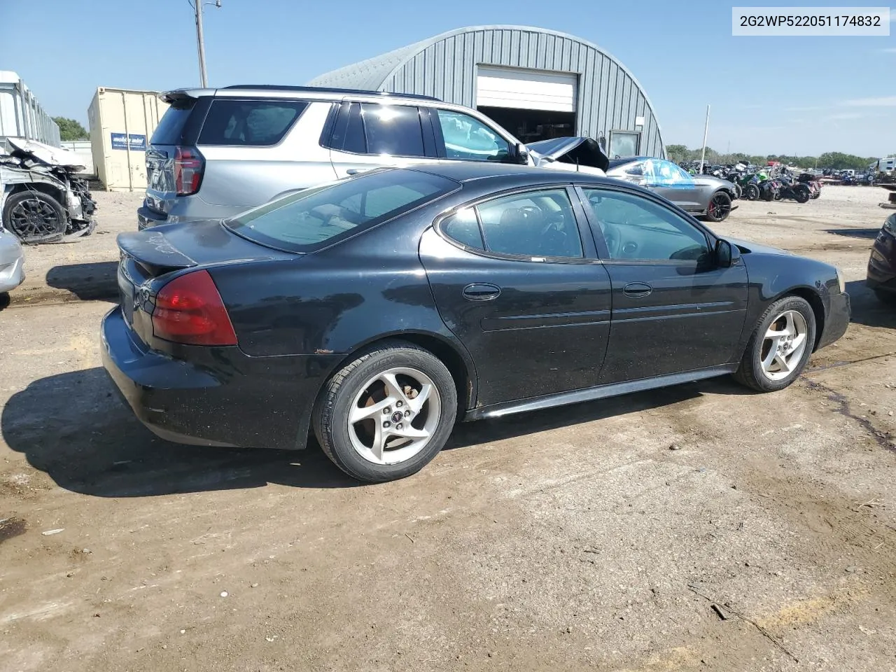 2005 Pontiac Grand Prix VIN: 2G2WP522051174832 Lot: 72215234