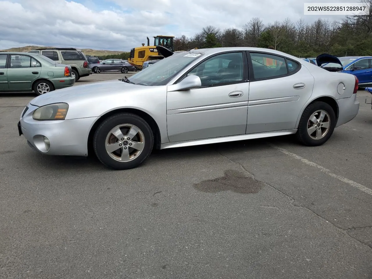 2005 Pontiac Grand Prix Gt VIN: 2G2WS522851288947 Lot: 72338734