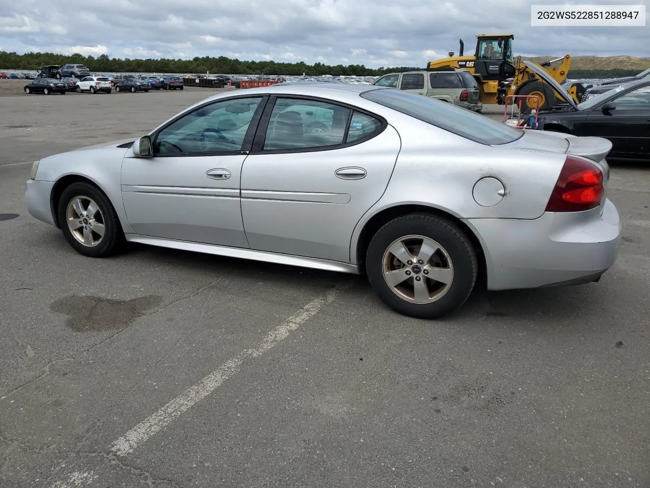 2005 Pontiac Grand Prix Gt VIN: 2G2WS522851288947 Lot: 72338734