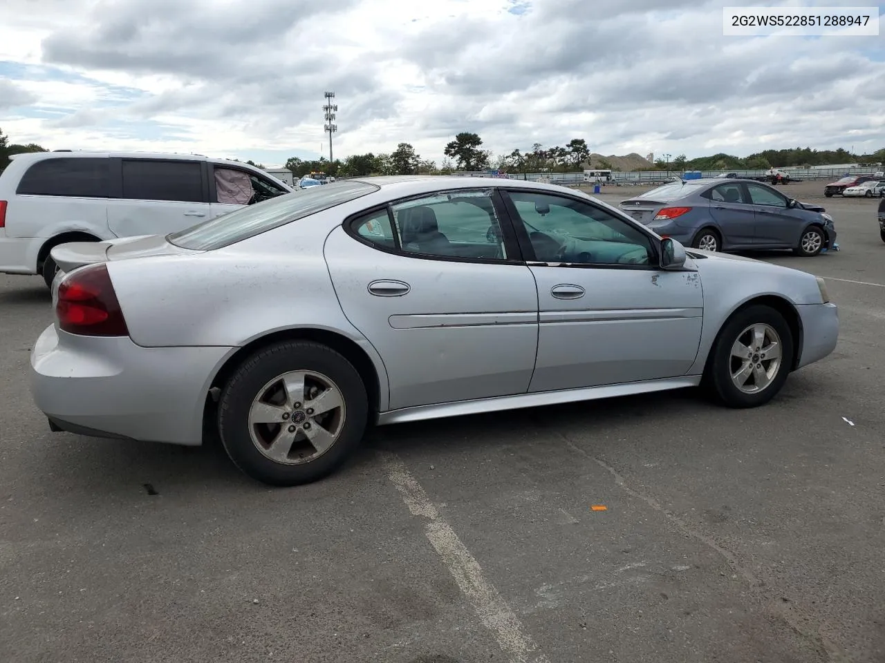 2G2WS522851288947 2005 Pontiac Grand Prix Gt