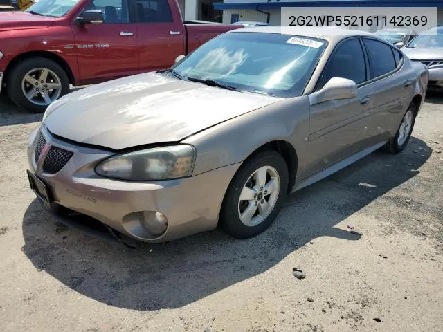 2006 Pontiac Grand Prix VIN: 2G2WP552161142369 Lot: 40130134