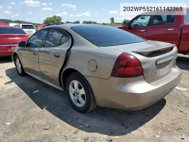 2G2WP552161142369 2006 Pontiac Grand Prix