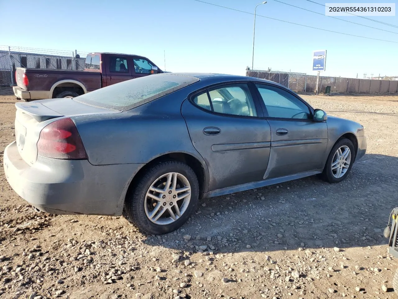 2006 Pontiac Grand Prix Gt VIN: 2G2WR554361310203 Lot: 46081234