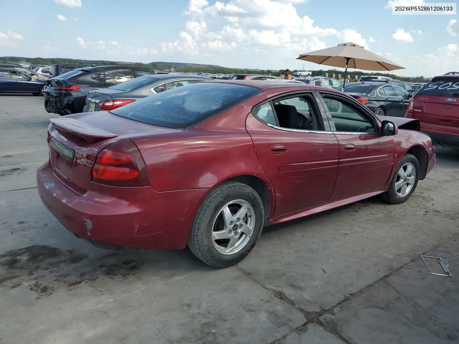 2G2WP552861206133 2006 Pontiac Grand Prix