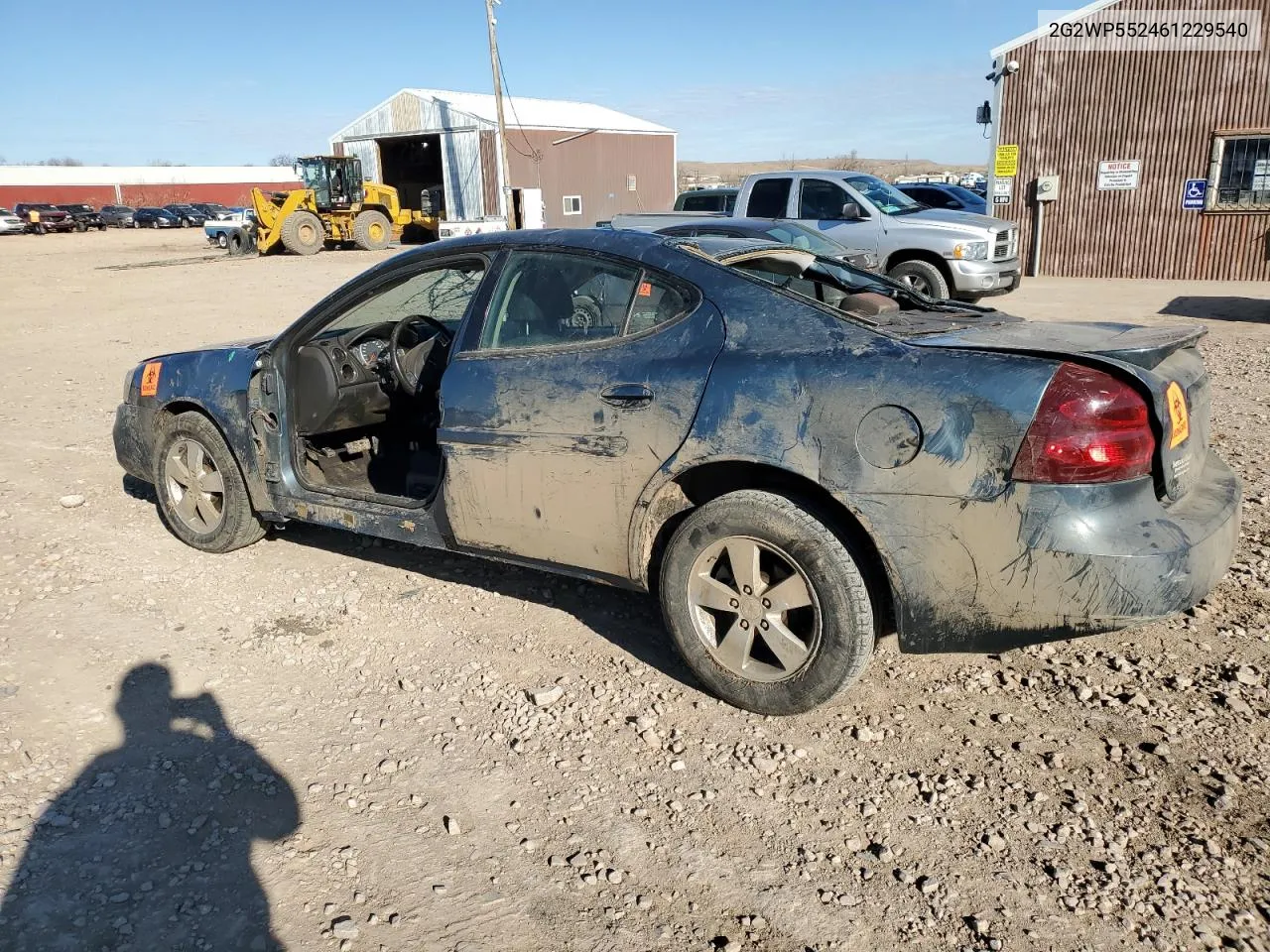 2006 Pontiac Grand Prix VIN: 2G2WP552461229540 Lot: 47228224