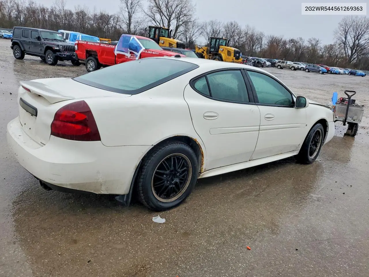 2005 Pontiac Grand Prix Gxp VIN: 2G2WR544551269363 Lot: 47834726