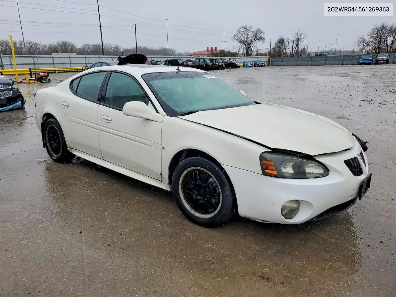2005 Pontiac Grand Prix Gxp VIN: 2G2WR544551269363 Lot: 47834726