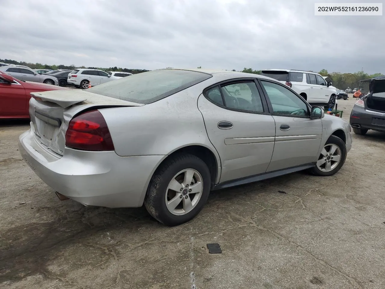 2006 Pontiac Grand Prix VIN: 2G2WP552161236090 Lot: 48974034