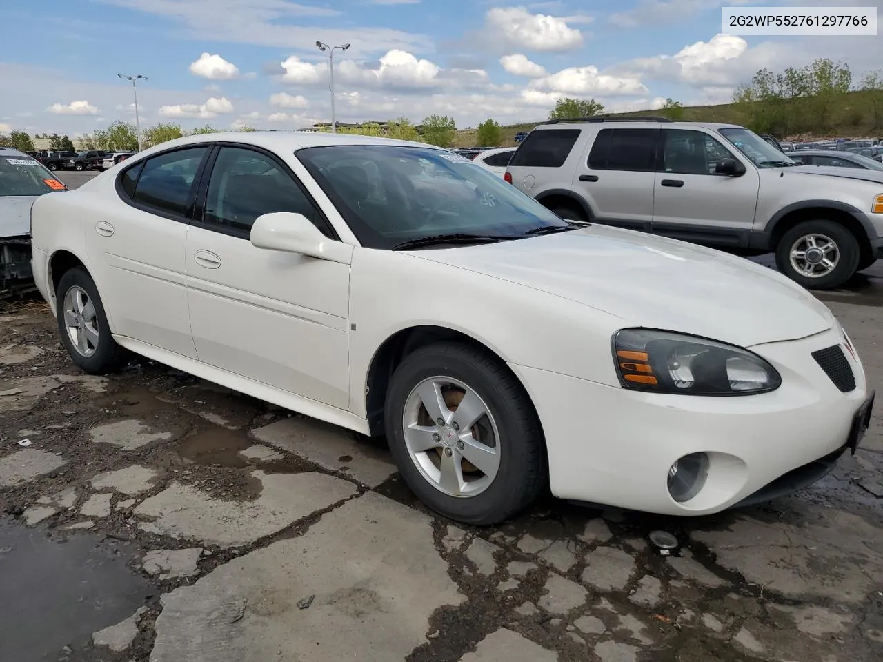 2006 Pontiac Grand Prix VIN: 2G2WP552761297766 Lot: 53786294