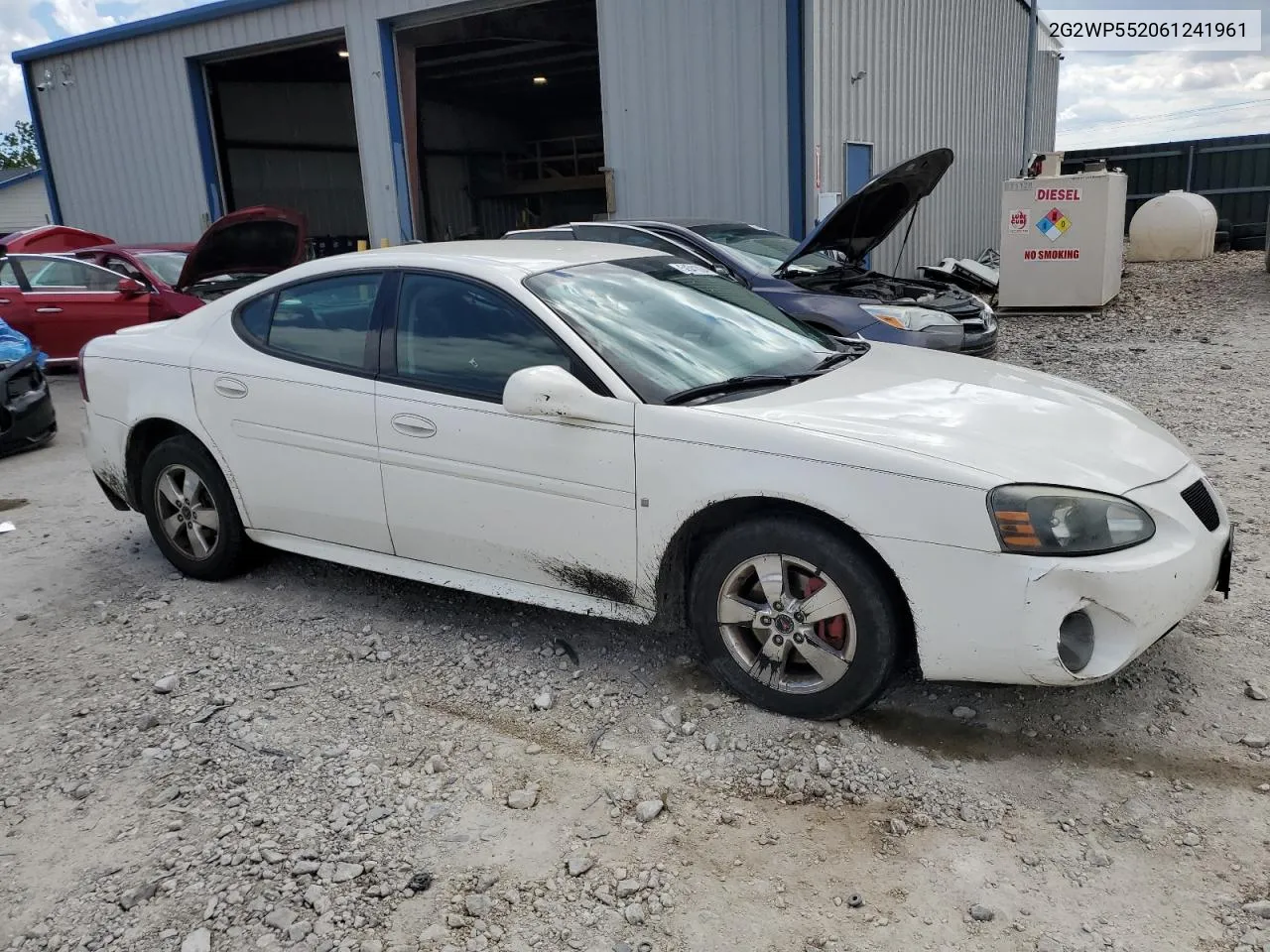 2006 Pontiac Grand Prix VIN: 2G2WP552061241961 Lot: 54541024