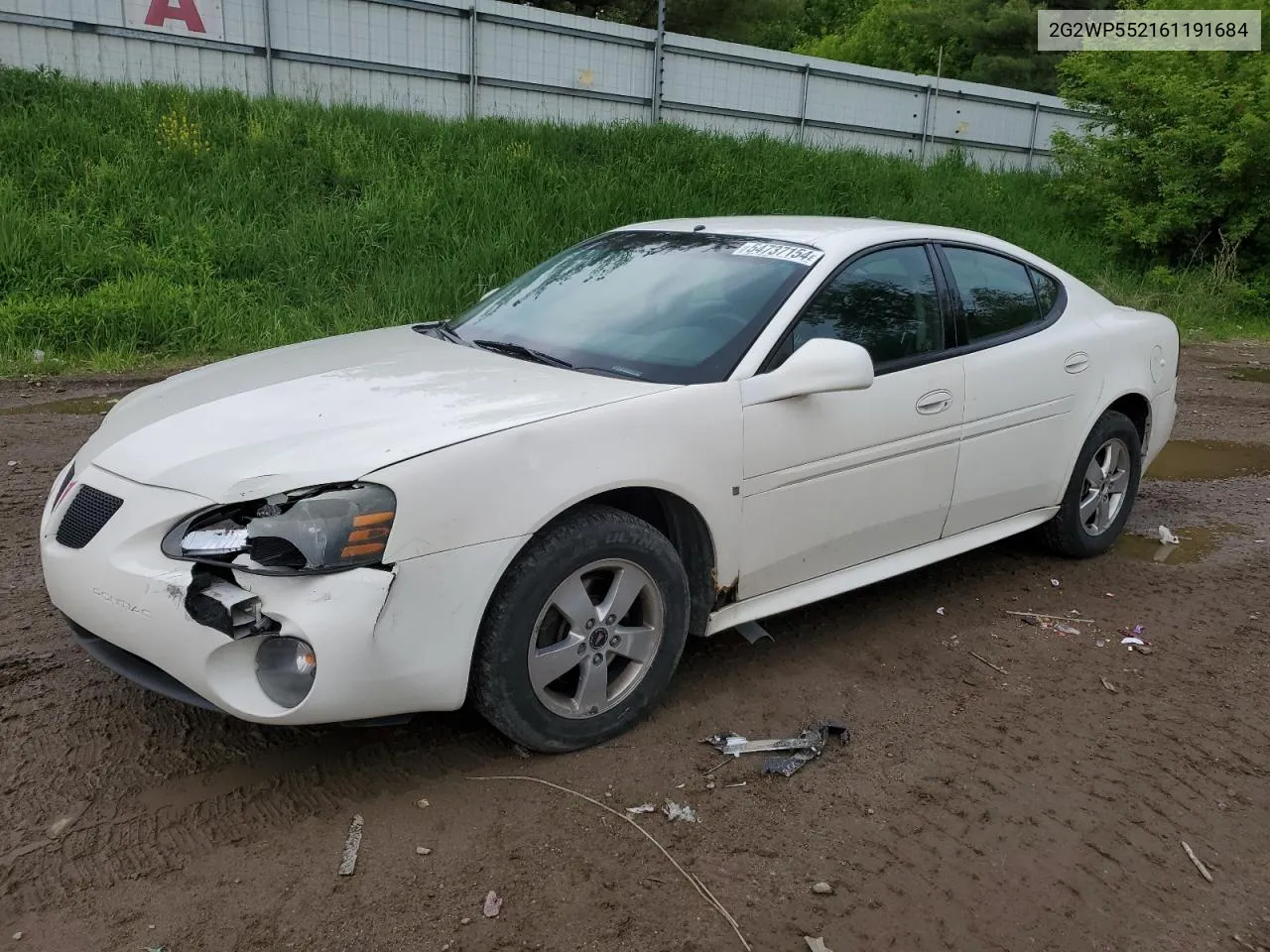 2G2WP552161191684 2006 Pontiac Grand Prix