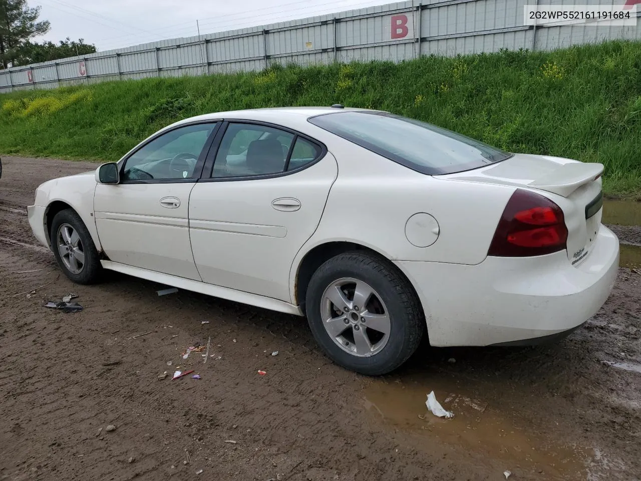 2G2WP552161191684 2006 Pontiac Grand Prix