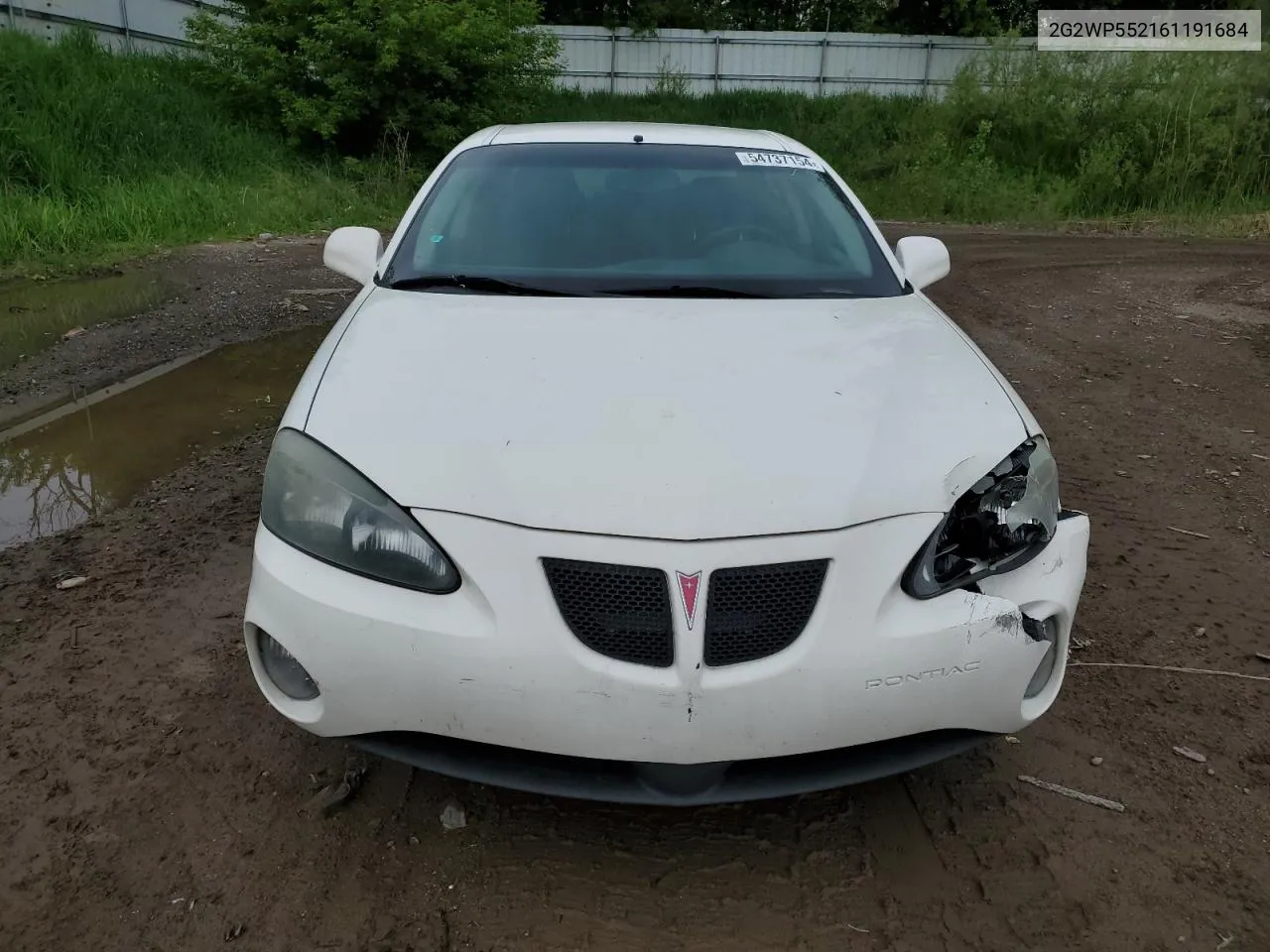 2G2WP552161191684 2006 Pontiac Grand Prix