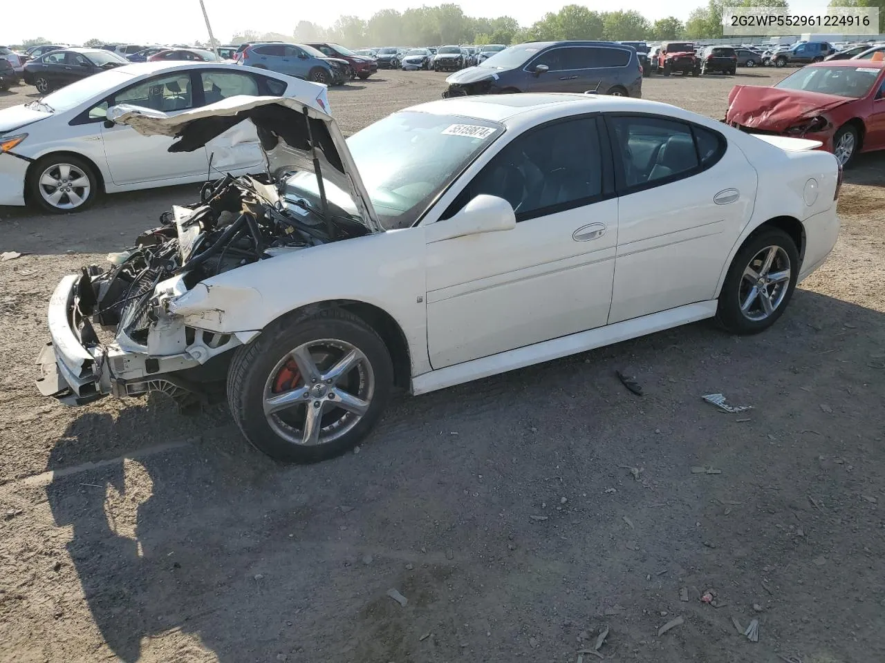 2G2WP552961224916 2006 Pontiac Grand Prix