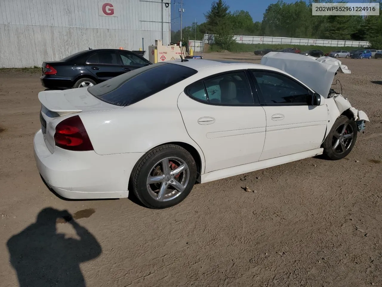 2006 Pontiac Grand Prix VIN: 2G2WP552961224916 Lot: 55159874