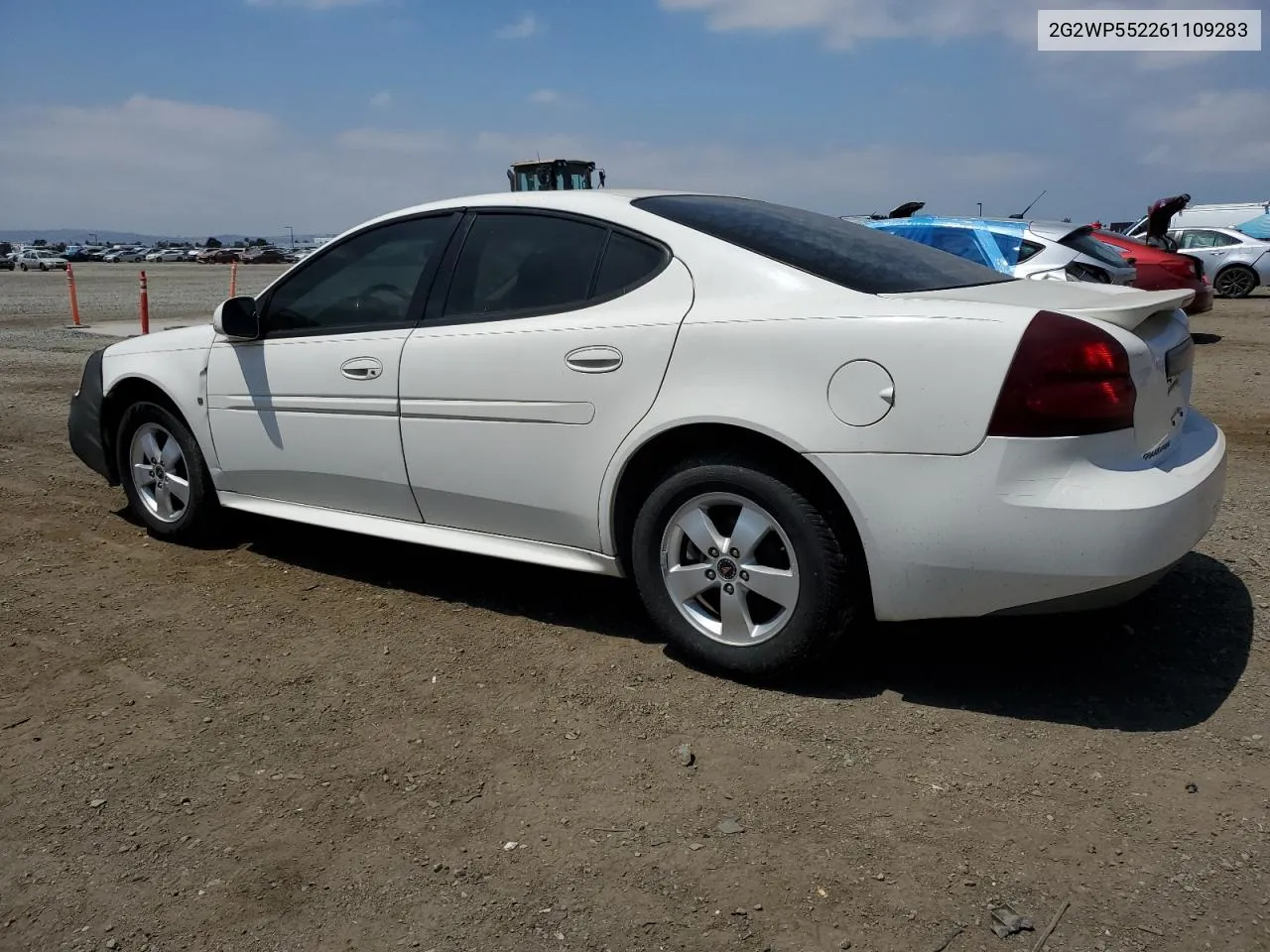 2006 Pontiac Grand Prix VIN: 2G2WP552261109283 Lot: 55365484