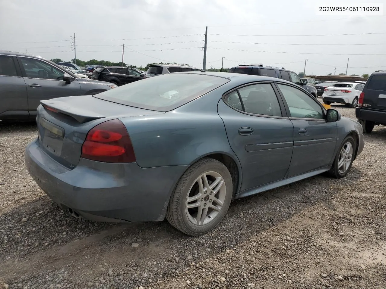 2G2WR554061110928 2006 Pontiac Grand Prix Gt