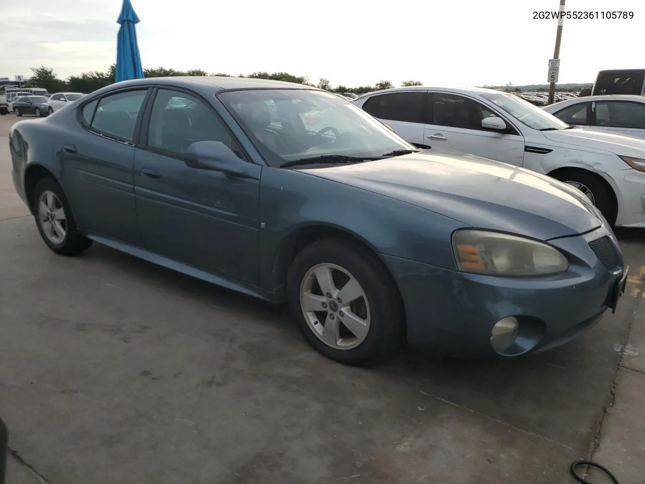 2006 Pontiac Grand Prix VIN: 2G2WP552361105789 Lot: 57010774