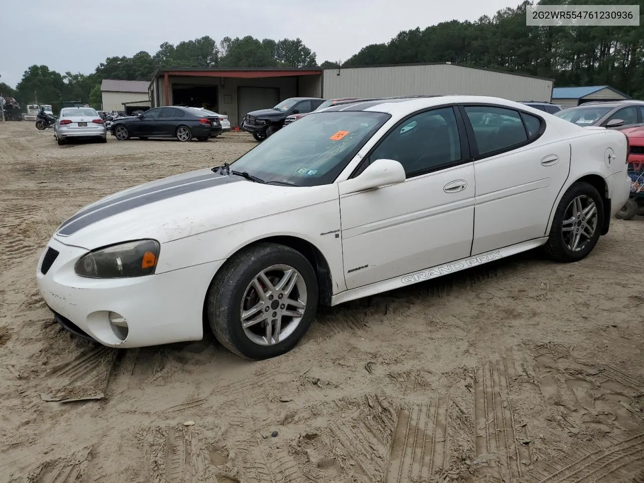 2006 Pontiac Grand Prix Gt VIN: 2G2WR554761230936 Lot: 57877954