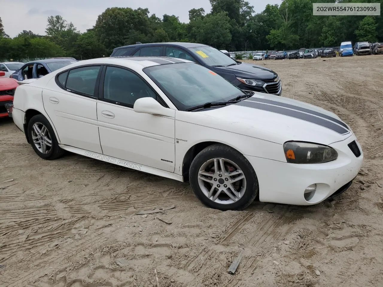 2006 Pontiac Grand Prix Gt VIN: 2G2WR554761230936 Lot: 57877954