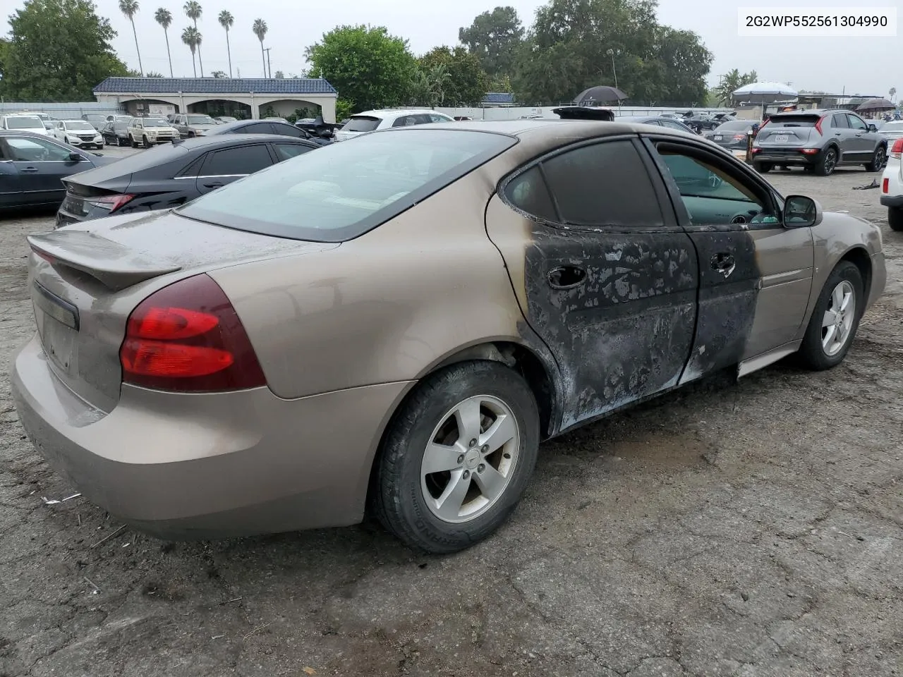 2006 Pontiac Grand Prix VIN: 2G2WP552561304990 Lot: 58153674