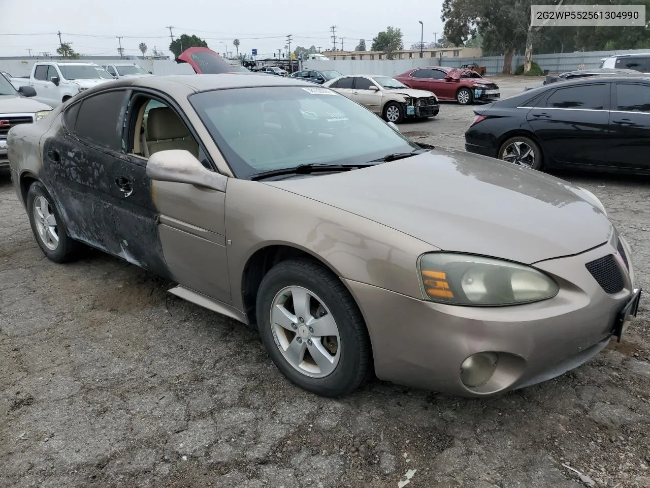 2006 Pontiac Grand Prix VIN: 2G2WP552561304990 Lot: 58153674