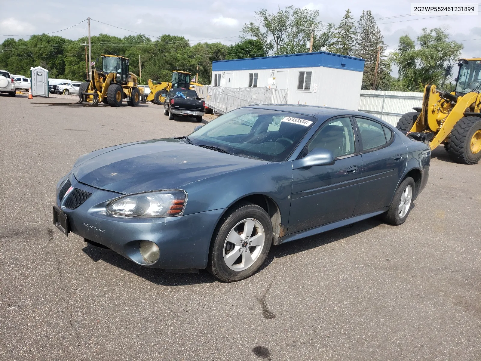 2006 Pontiac Grand Prix VIN: 2G2WP552461231899 Lot: 58400804