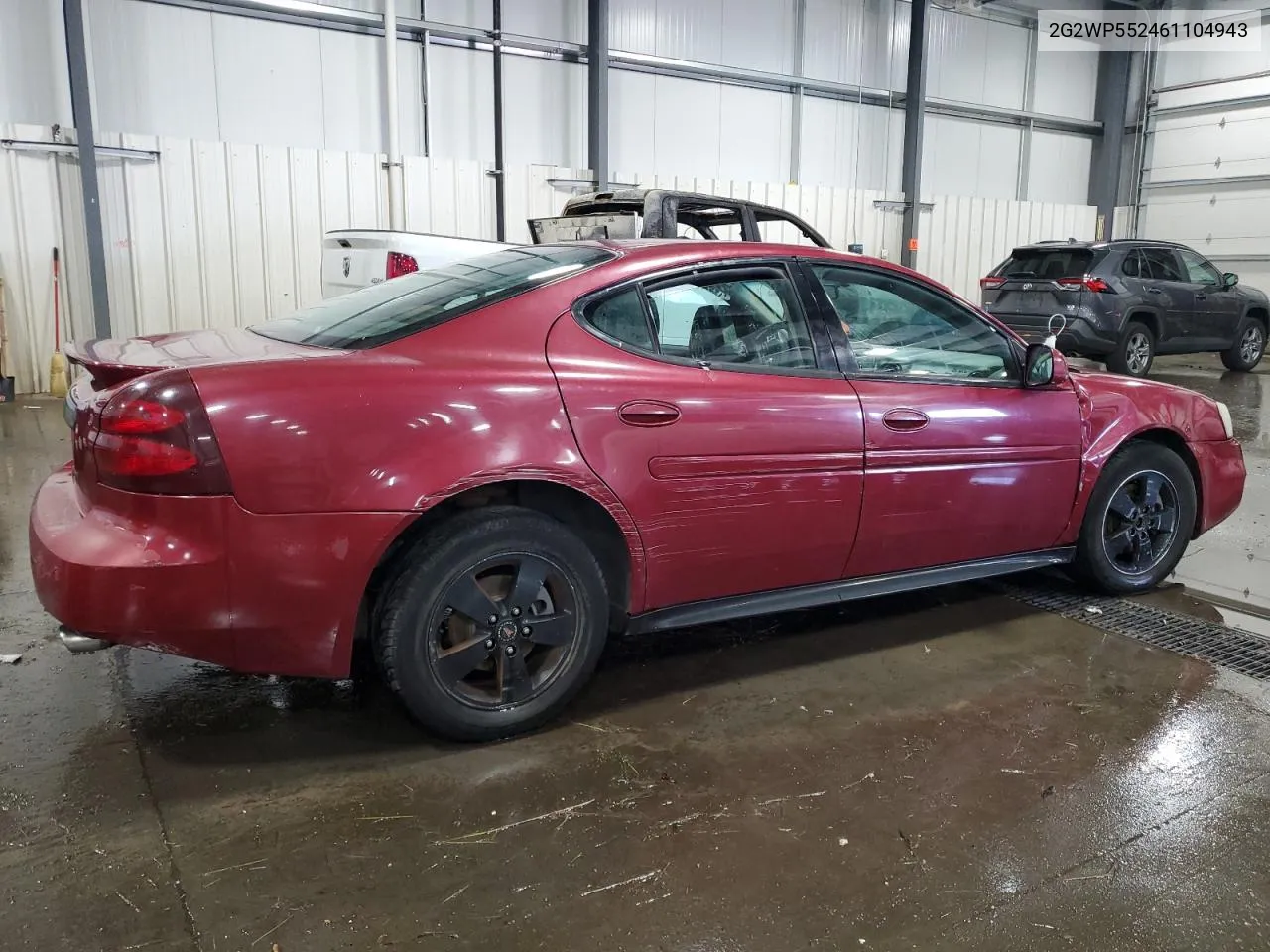 2006 Pontiac Grand Prix VIN: 2G2WP552461104943 Lot: 62119544