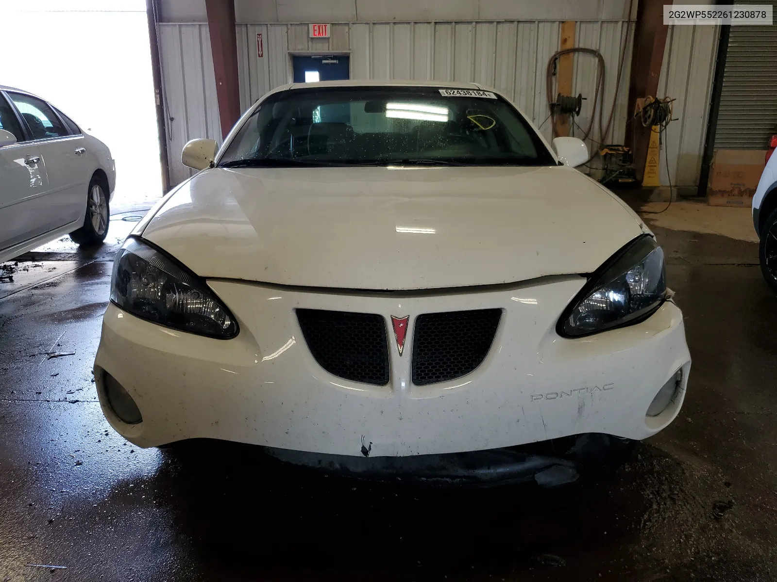 2006 Pontiac Grand Prix VIN: 2G2WP552261230878 Lot: 62438184