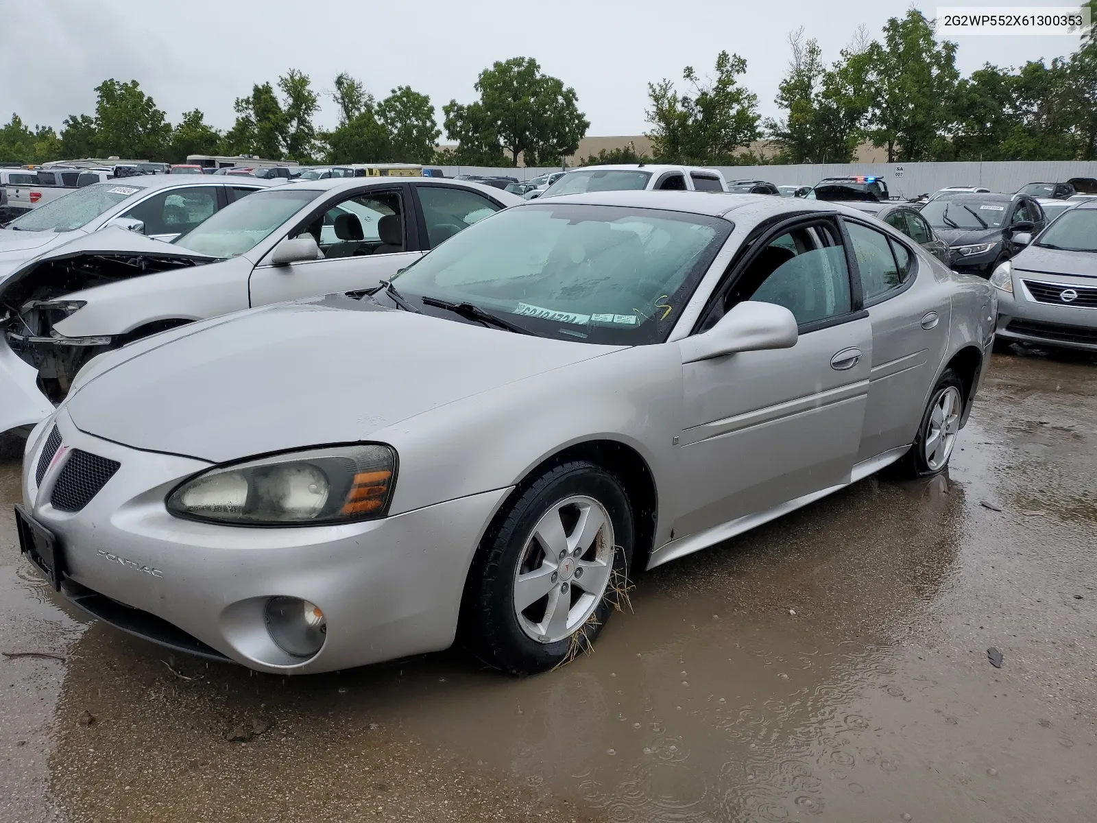 2006 Pontiac Grand Prix VIN: 2G2WP552X61300353 Lot: 62494734