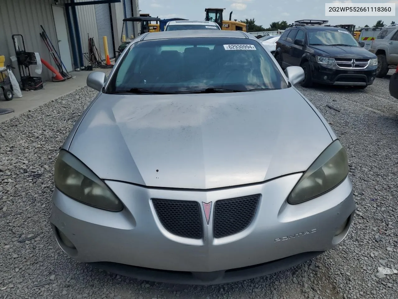 2G2WP552661118360 2006 Pontiac Grand Prix