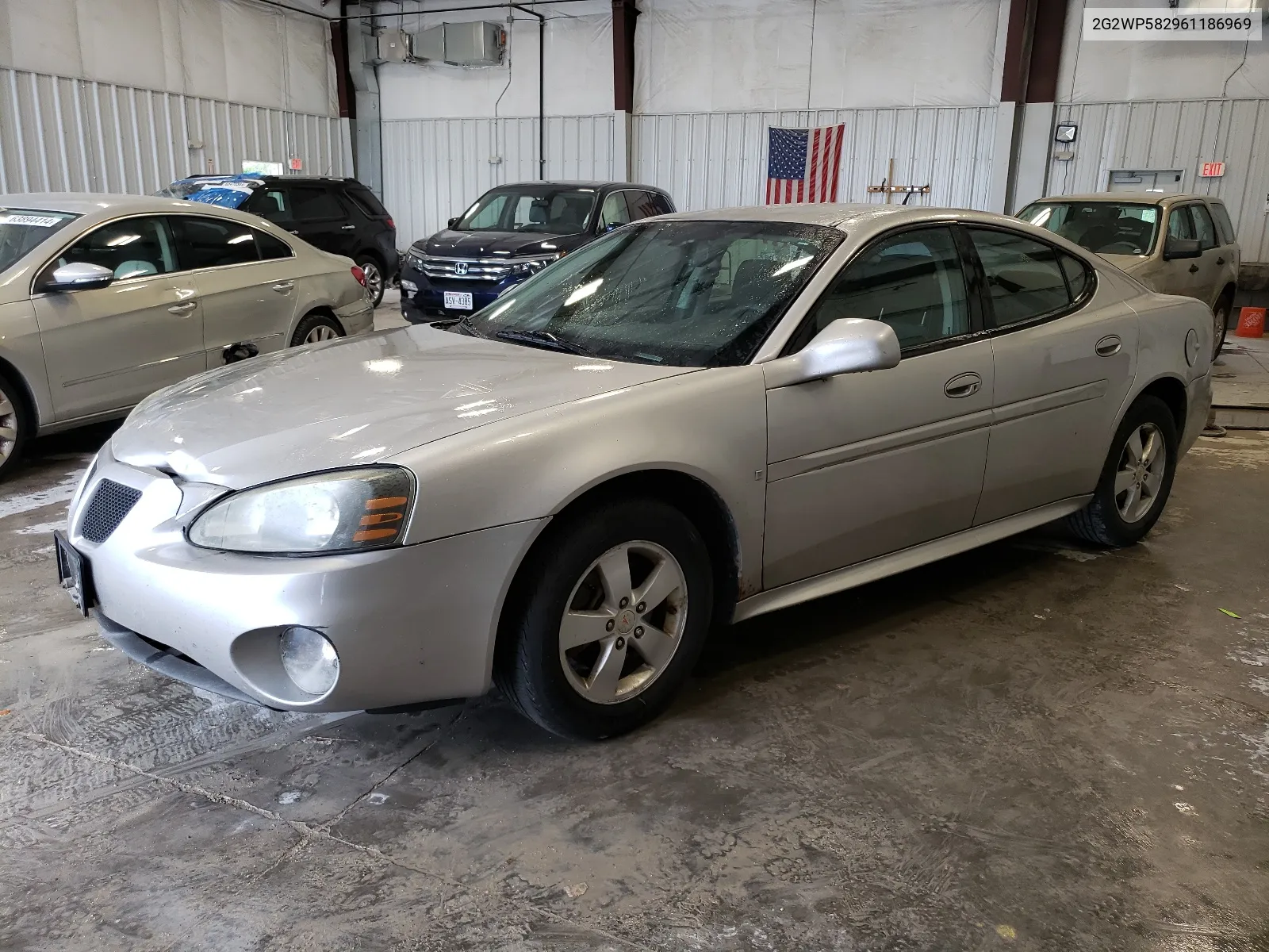 2006 Pontiac Grand Prix VIN: 2G2WP582961186969 Lot: 63131764