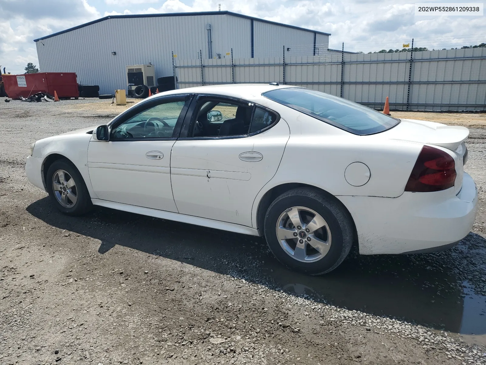 2006 Pontiac Grand Prix VIN: 2G2WP552861209338 Lot: 63402884