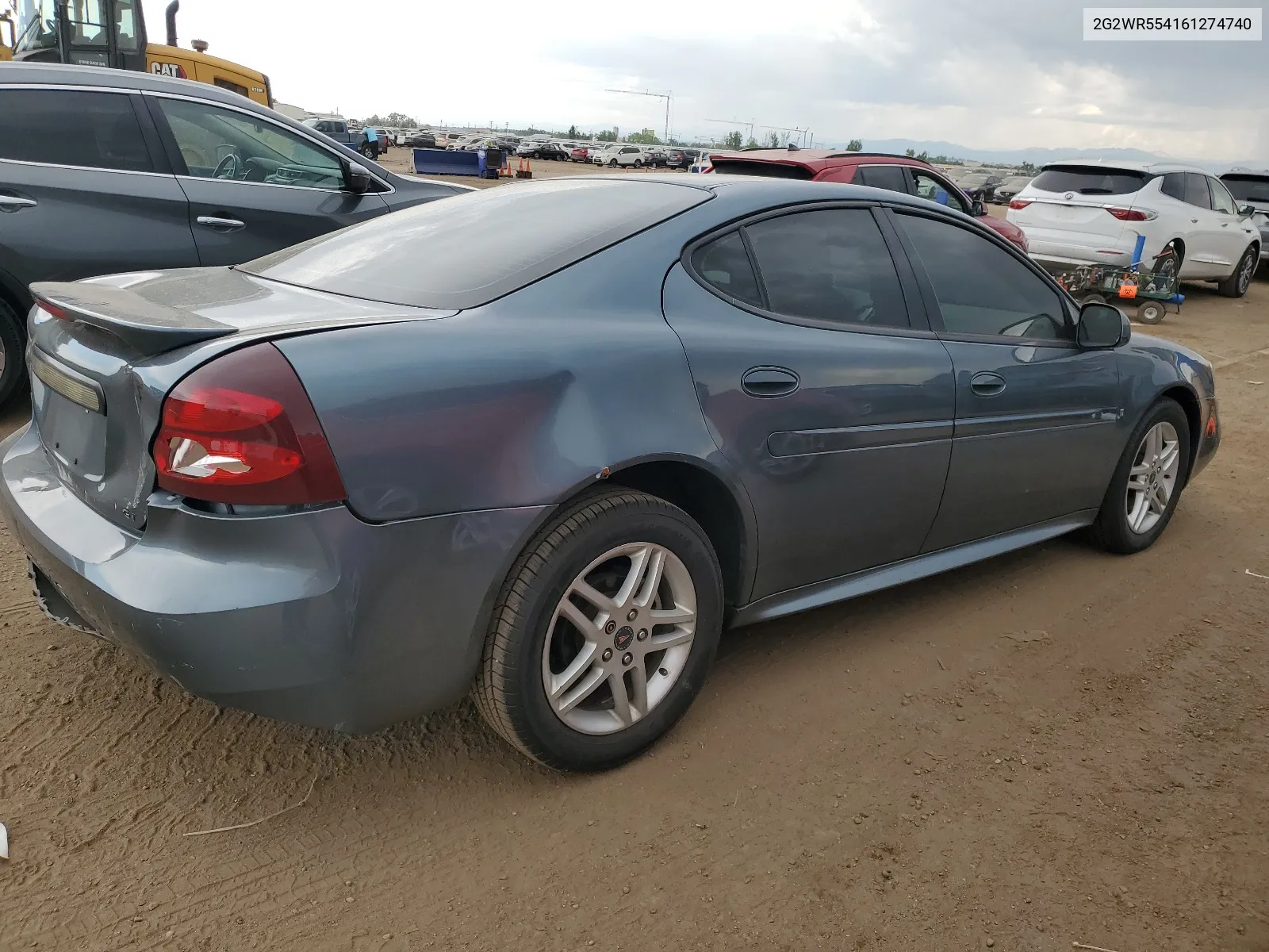 2006 Pontiac Grand Prix Gt VIN: 2G2WR554161274740 Lot: 64071664