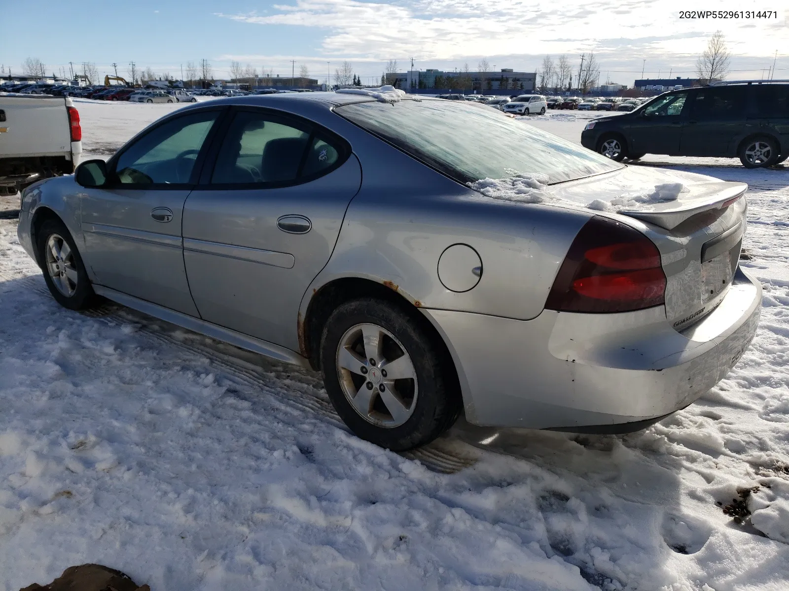 2006 Pontiac Grand Prix VIN: 2G2WP552961314471 Lot: 66999672