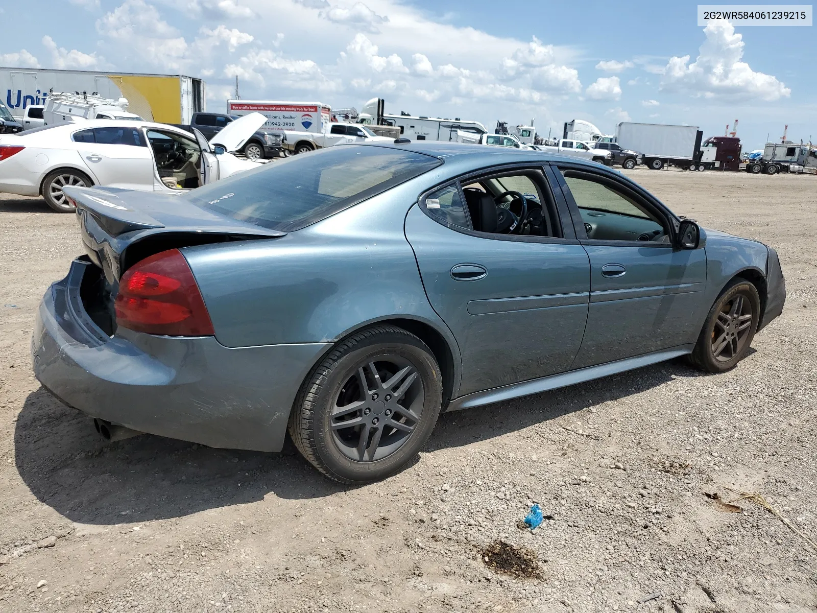 2006 Pontiac Grand Prix Gt VIN: 2G2WR584061239215 Lot: 67909504