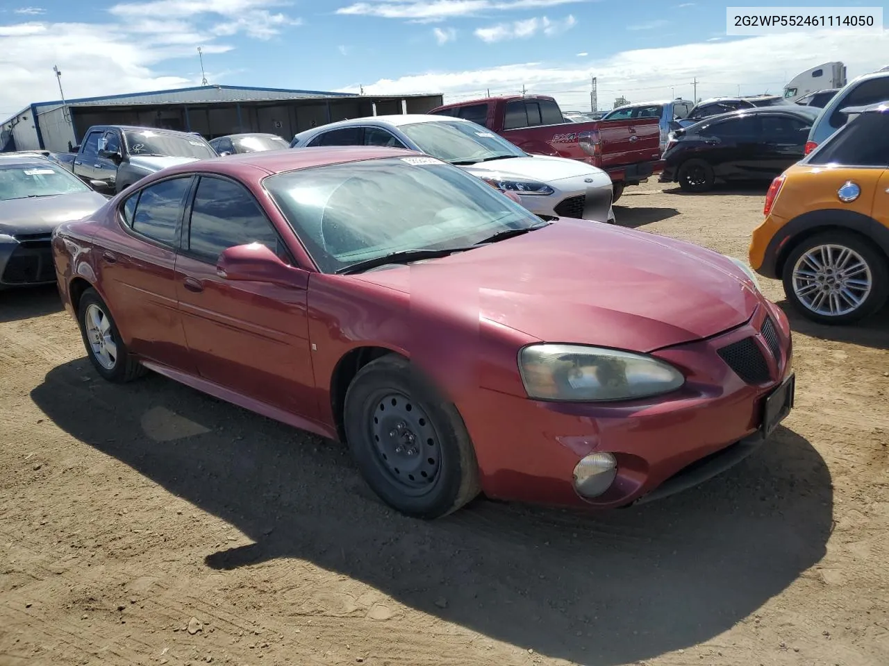 2G2WP552461114050 2006 Pontiac Grand Prix