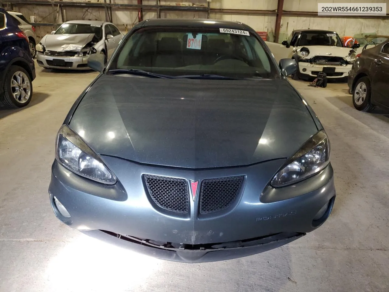 2006 Pontiac Grand Prix Gt VIN: 2G2WR554661239353 Lot: 69243124