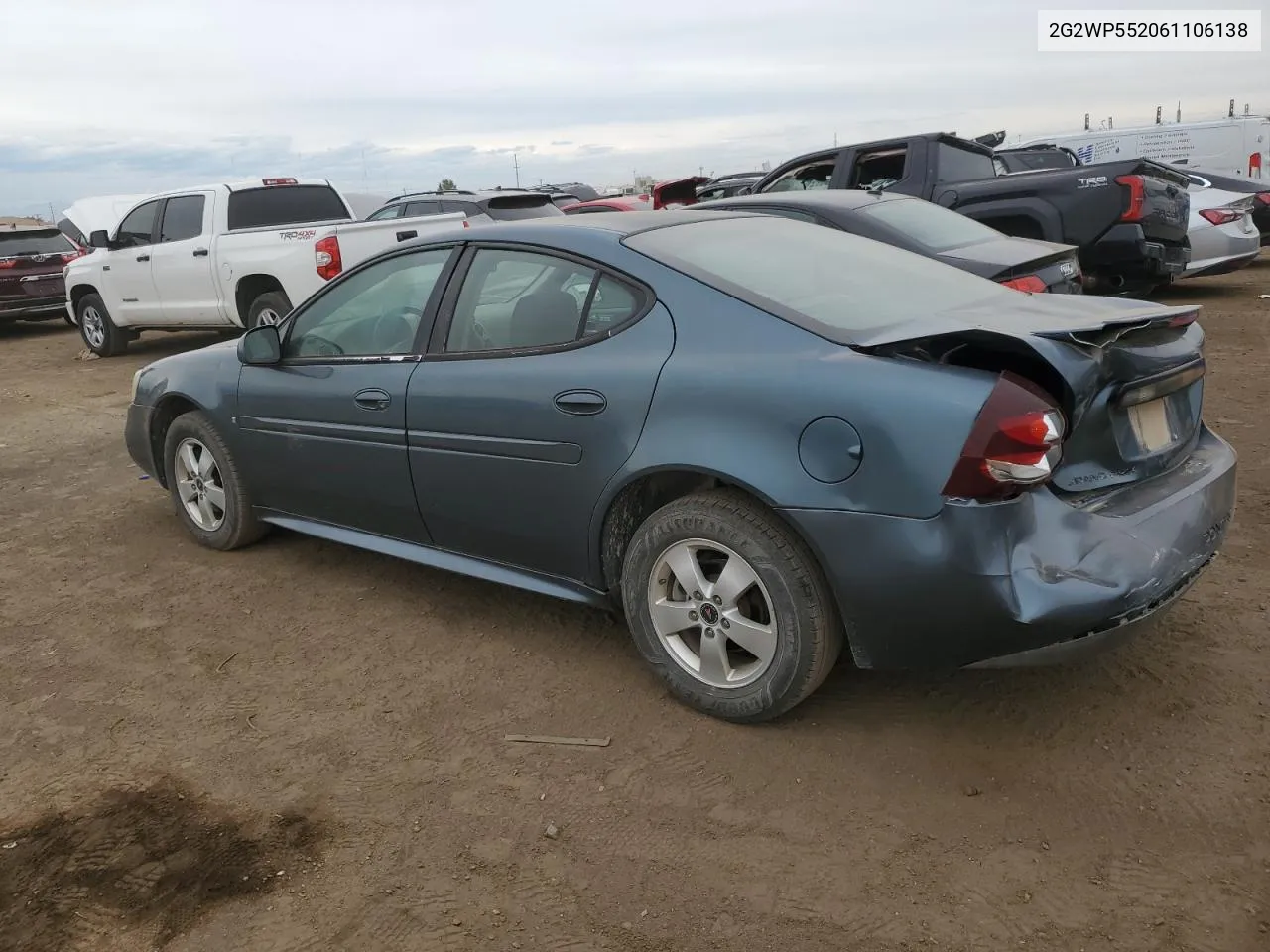 2G2WP552061106138 2006 Pontiac Grand Prix