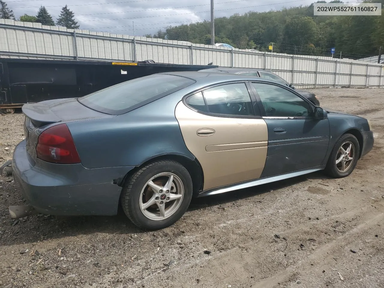 2G2WP552761160827 2006 Pontiac Grand Prix