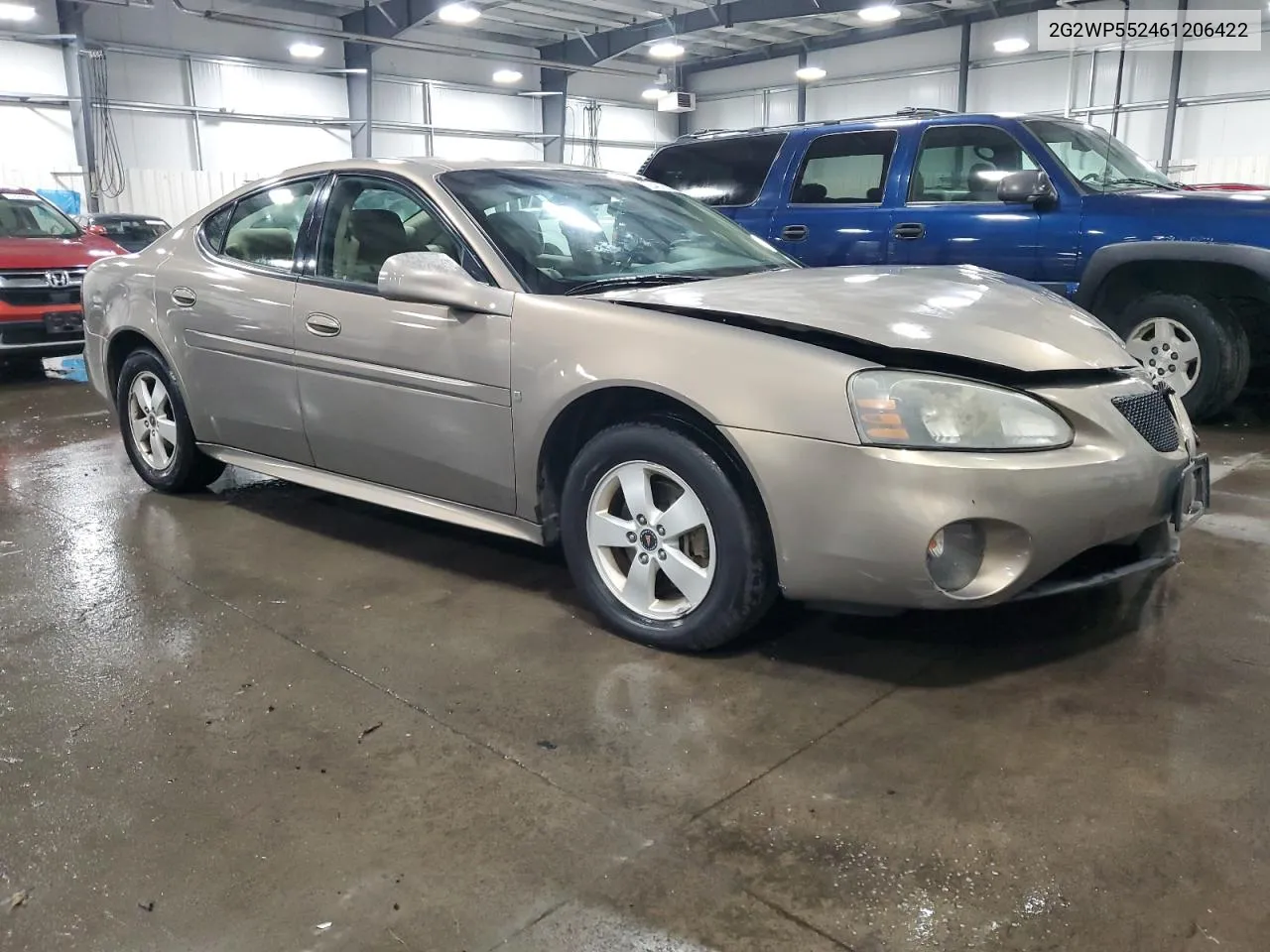 2006 Pontiac Grand Prix VIN: 2G2WP552461206422 Lot: 72407654