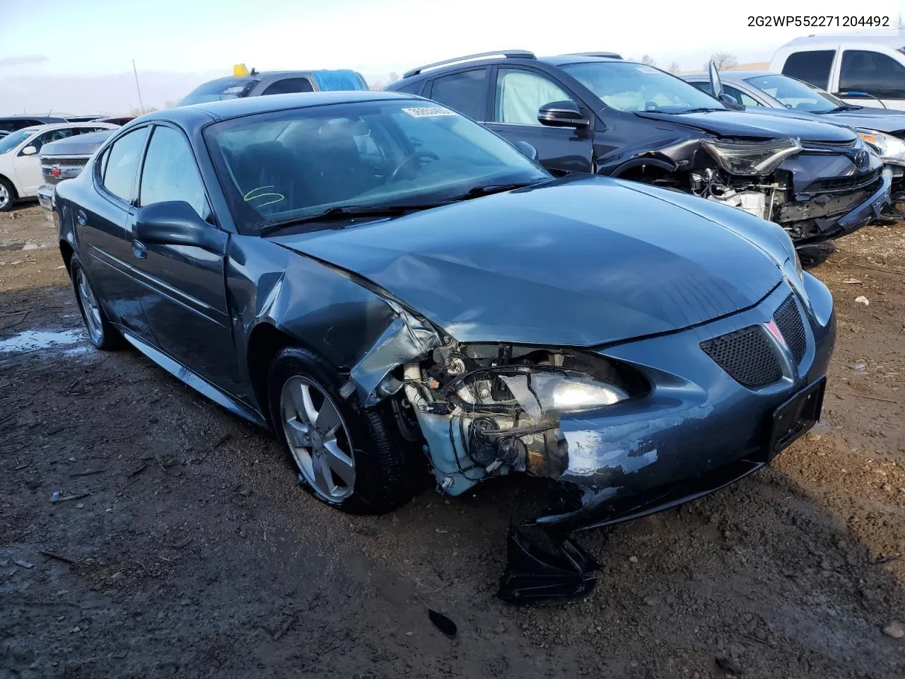 2007 Pontiac Grand Prix VIN: 2G2WP552271204492 Lot: 36853403