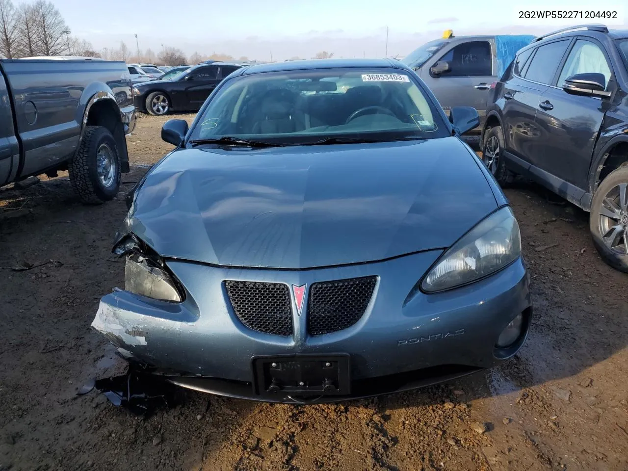 2G2WP552271204492 2007 Pontiac Grand Prix