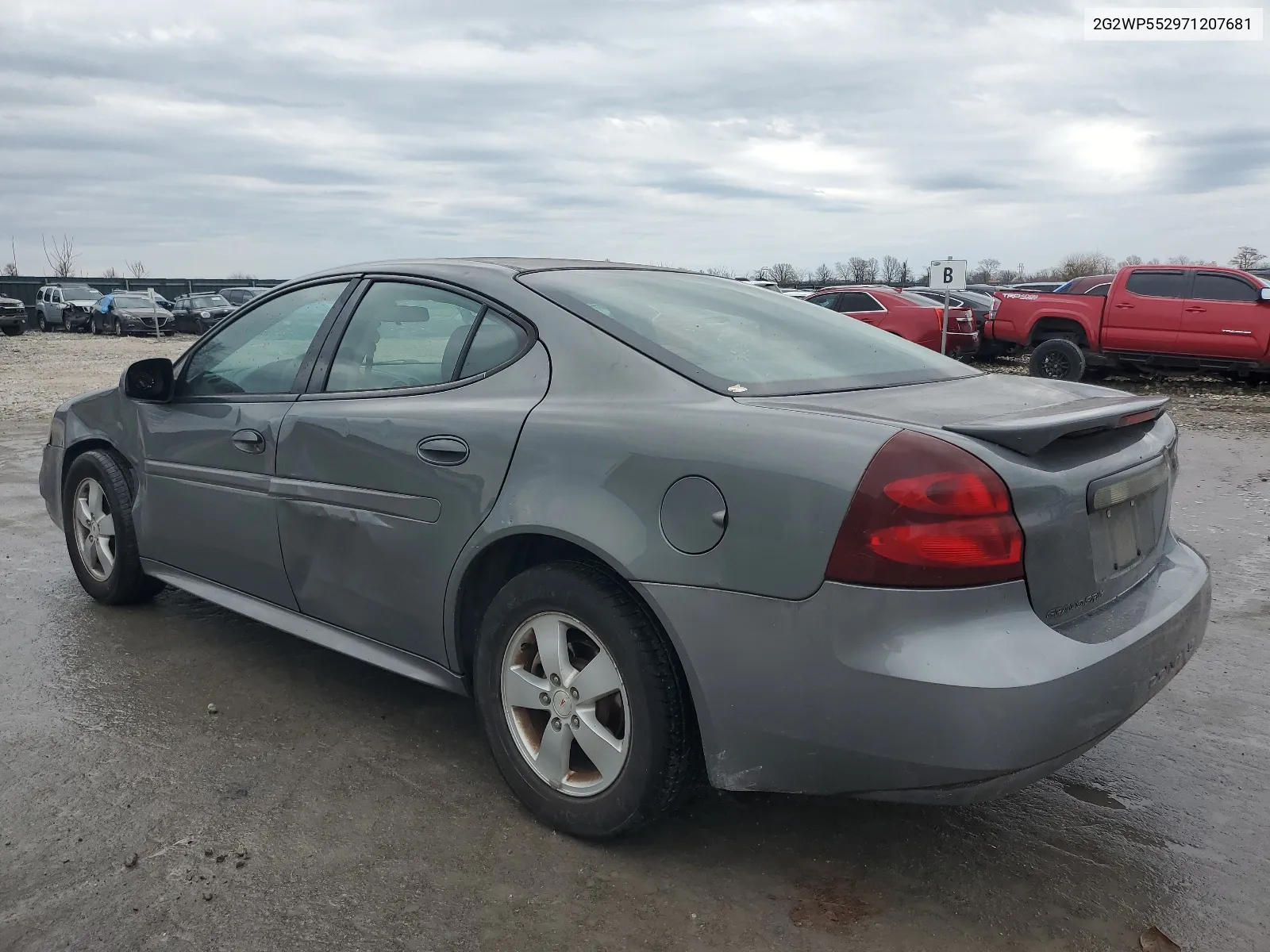 2007 Pontiac Grand Prix VIN: 2G2WP552971207681 Lot: 45922654