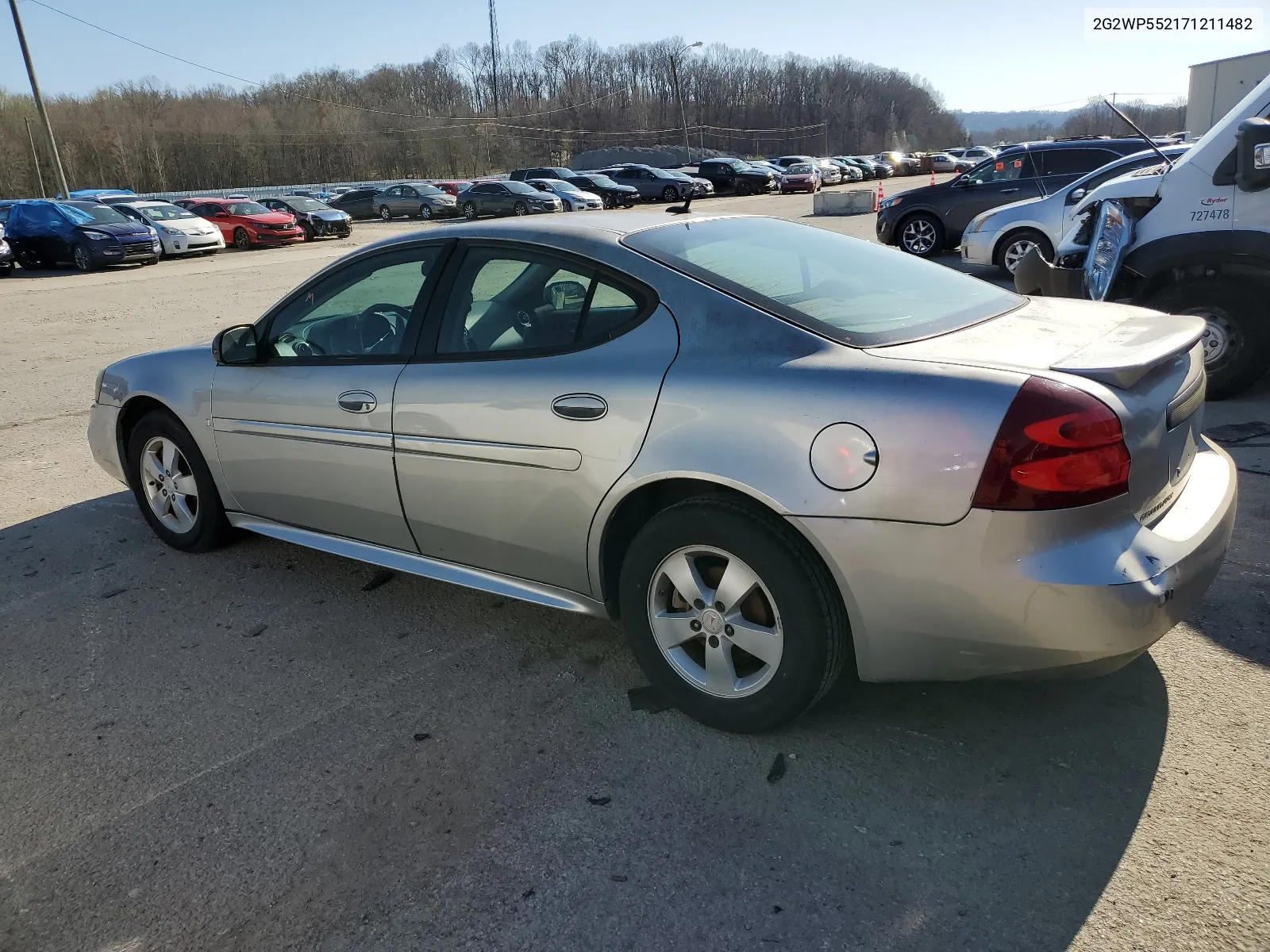 2G2WP552171211482 2007 Pontiac Grand Prix