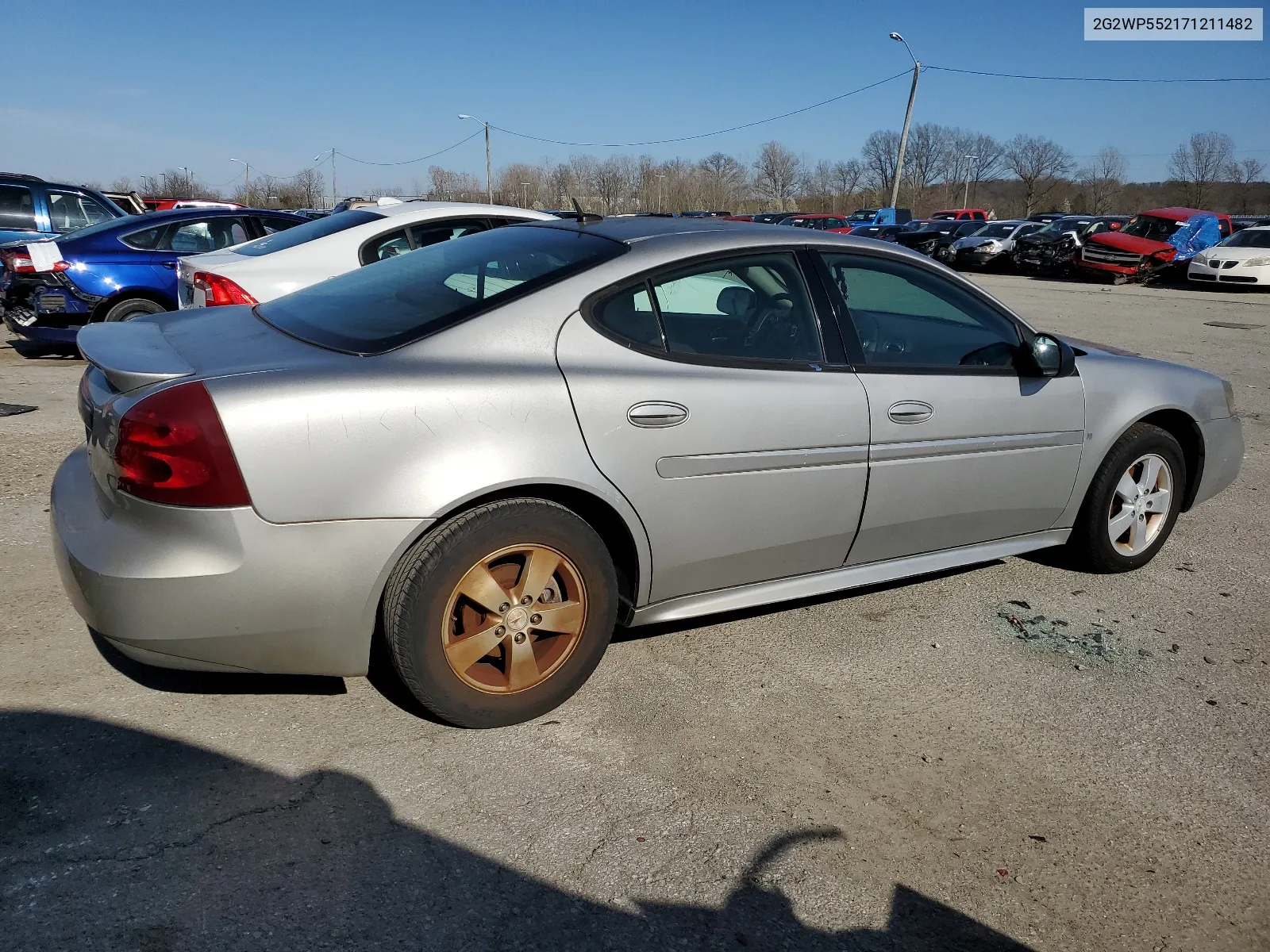 2007 Pontiac Grand Prix VIN: 2G2WP552171211482 Lot: 47450234