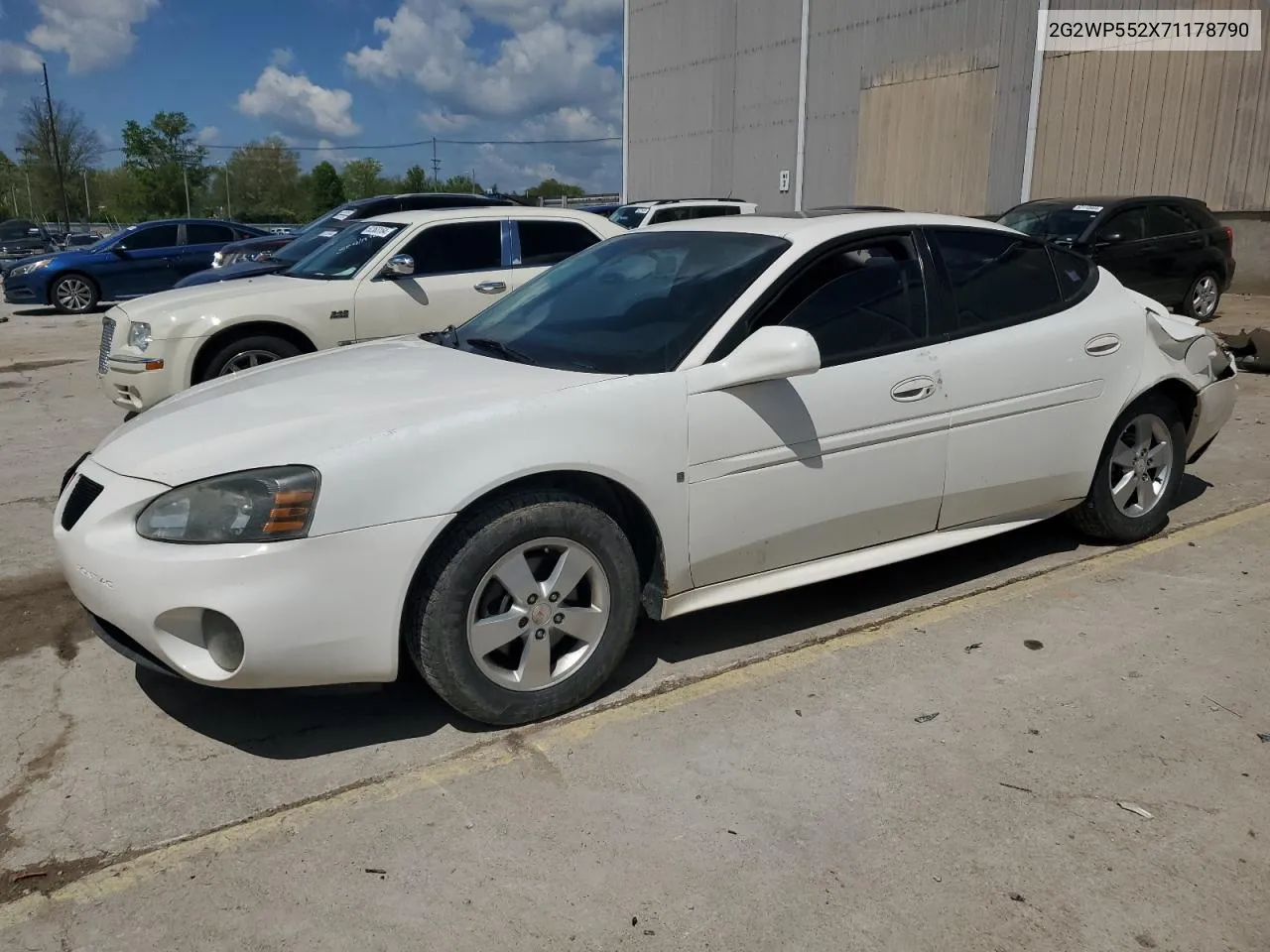 2007 Pontiac Grand Prix VIN: 2G2WP552X71178790 Lot: 50960824